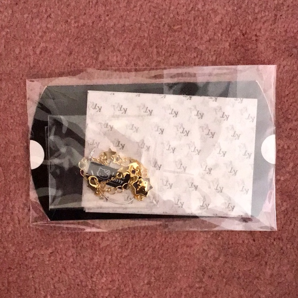Sanrio hello kitty bracelet gold star